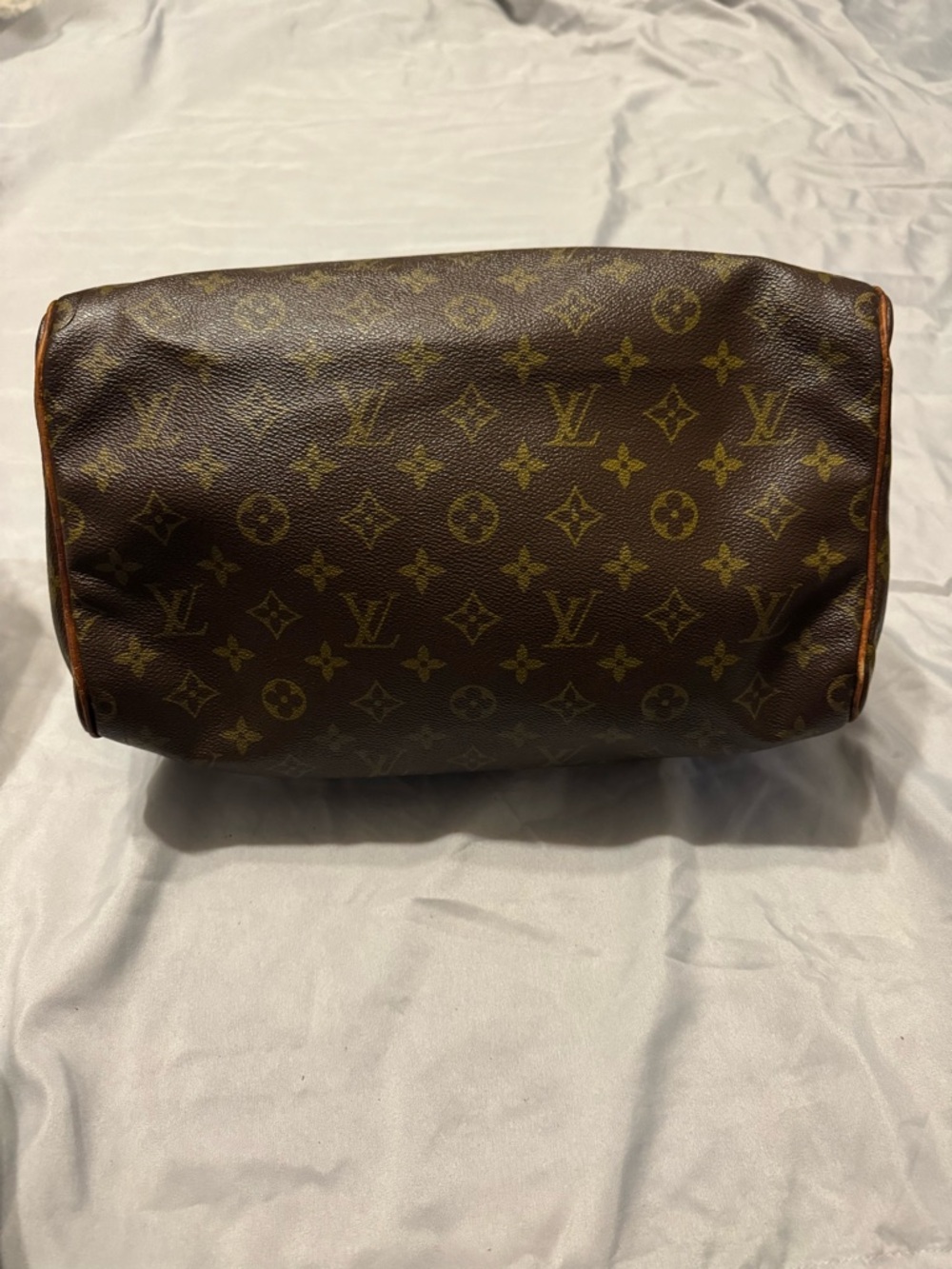 Louis Vuitton Brown Monogram Canvas Speedy - Vintage (date code 093) - Picture 13 of 13